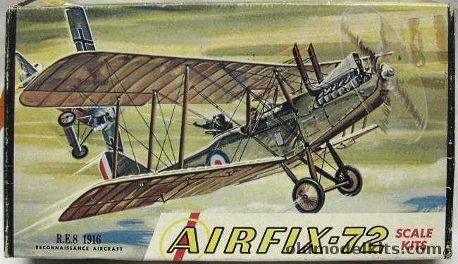 Airfix 1/72 1916 RE-8 Craftmaster, 8-39 plastic model kit